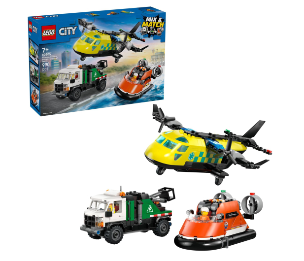LEGO CITY 60505 Zestaw z samolotem, ciężarówką serwisową i podusz - 1473522 - zdjęcie 2